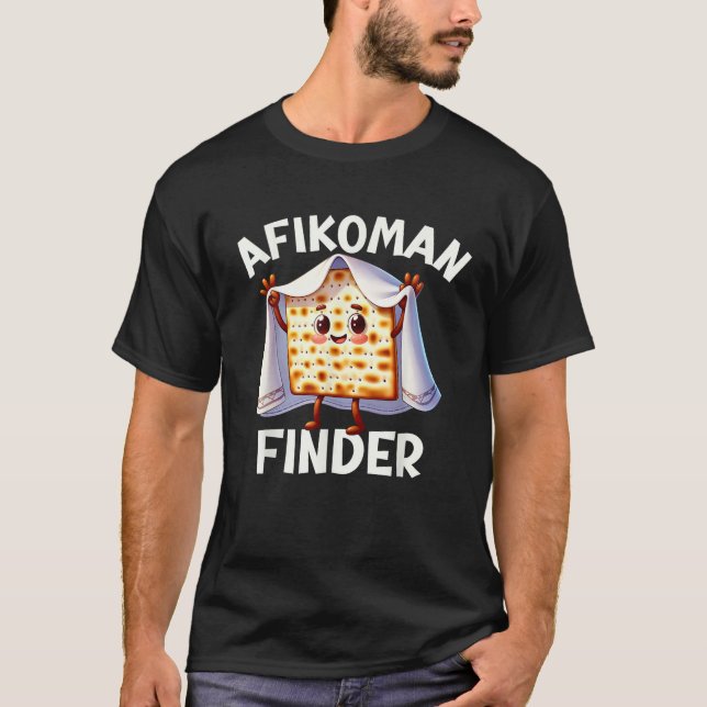 Camiseta Passover Afikoman Finder Afikoman Hunter Jewish Pe (Anverso)
