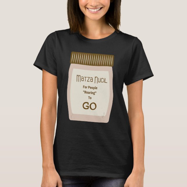 Camiseta Passover Matza Nucil Pesach (Anverso)