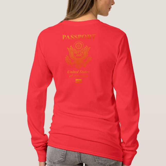 CAMISETA PASSPORT(USA) (Reverso)
