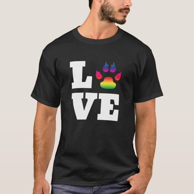 Camiseta Pasta arcoiris (Anverso)