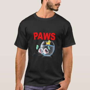 Camiseta Pasta Gato Y Pato De Goma Amarillo Cute Pato De Ga
