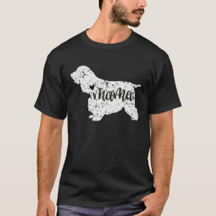 Camiseta Pasta gráfica de Cocker Spaniel para la Mamá