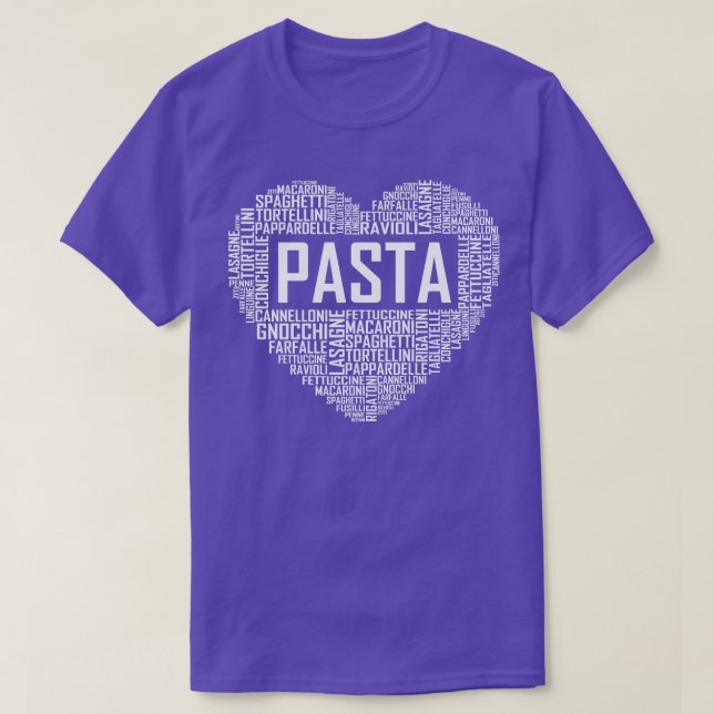 Camiseta Pasta Heart 1 (Diseño del anverso)