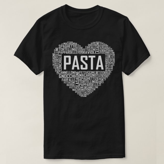 Camiseta Pasta Heart 2 (Diseño del anverso)