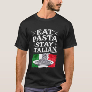 Camiseta Pasta italiana divertida italiana