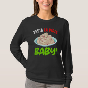 Camiseta Pasta La Vista Bebé Húmero Espaguetis