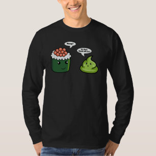 Camiseta Pasta picante de wasabi para sushi condimentos jap