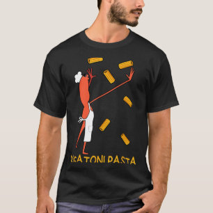 Camiseta Pasta Rigatoni Funny Marcus The Worm