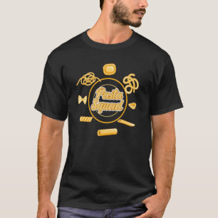 Camiseta Pasta Squad Noodles Chef italiano Spaghetti