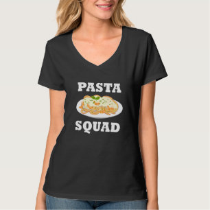 Camiseta Pasta Squad Team Spaghetti Noodles comida italiana