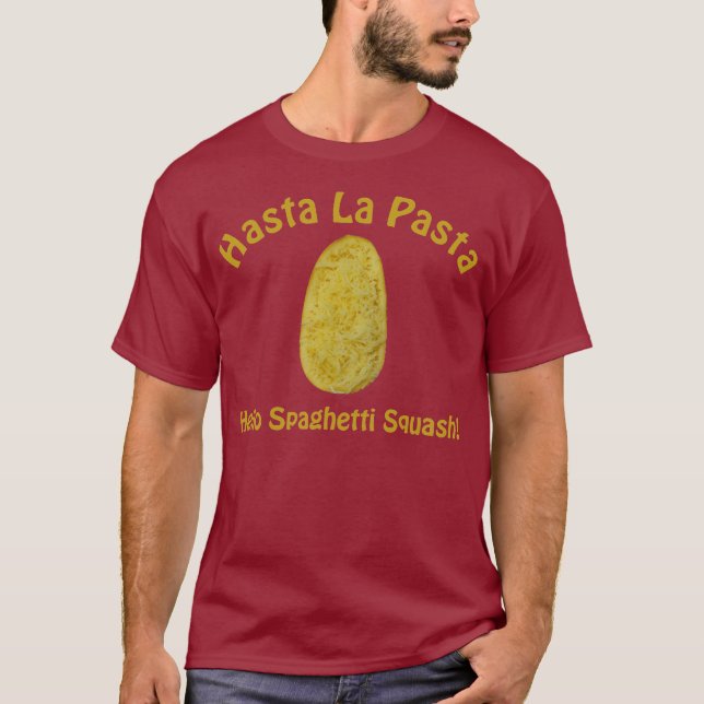 Camiseta ¡Pastas del la de Hasta - hola calabaza de (Anverso)