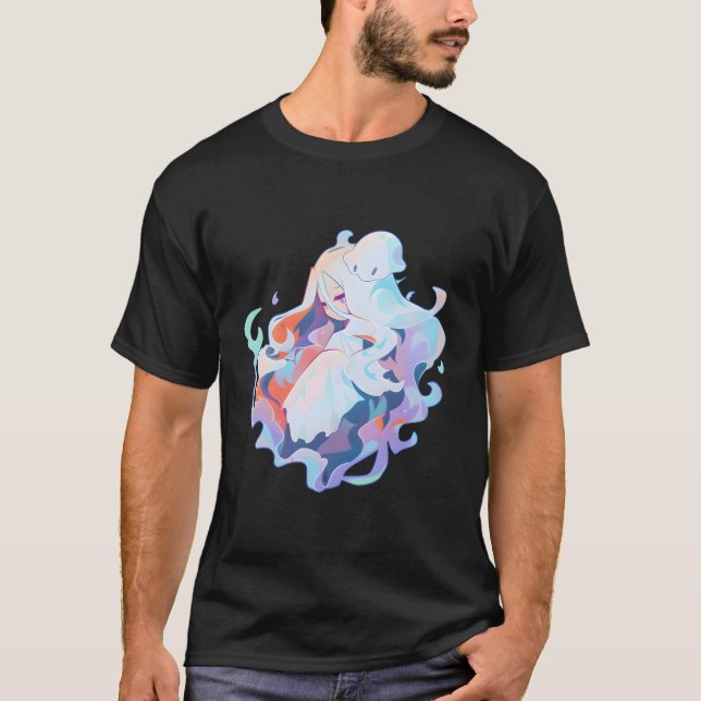 Camiseta Pastel Anime Ghost (Anverso)