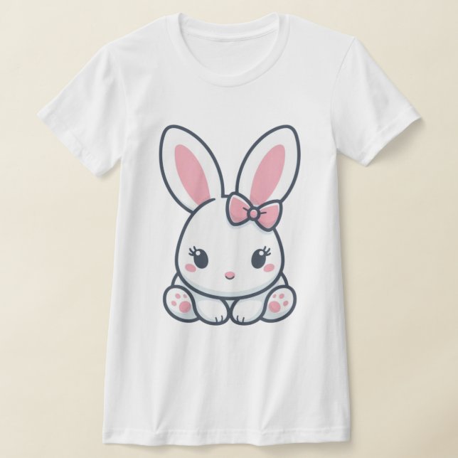 Camiseta Pastel Bunny Charm (Distribución)