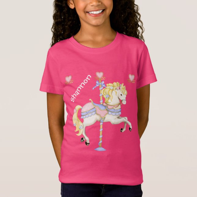 Camiseta Pastel Carousel Pony (Anverso)