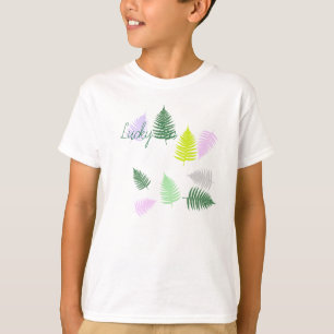 Camiseta Pastel Colours Lucky Fern
