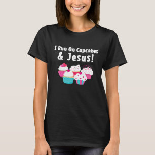 Camiseta Pastel Cupcake Jesús Gracioso Pastel De Pastel De