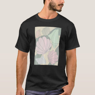 Camiseta Pastel Danés Aesthetic Seashell