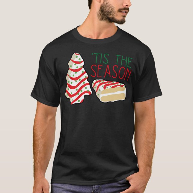 Camiseta Pastel de árbol de Navidad pequeño Debbie (Anverso)