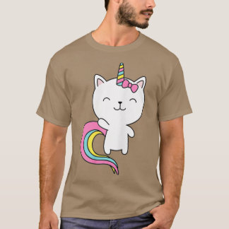 Camiseta Pastel de arcoiris de unicornio de maíz