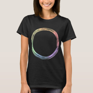 Camiseta Pastel de arcoiris sutil orgullo por los derechos 