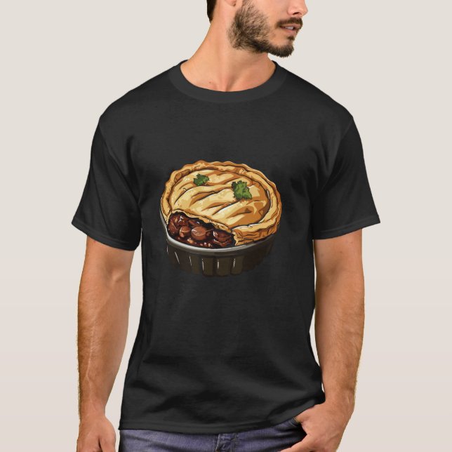 Camiseta Pastel De Bistec Y Riñon (Anverso)