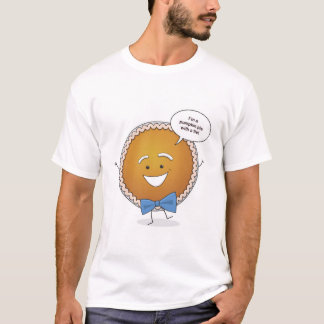 Camiseta Pastel de calabaza con un lazo