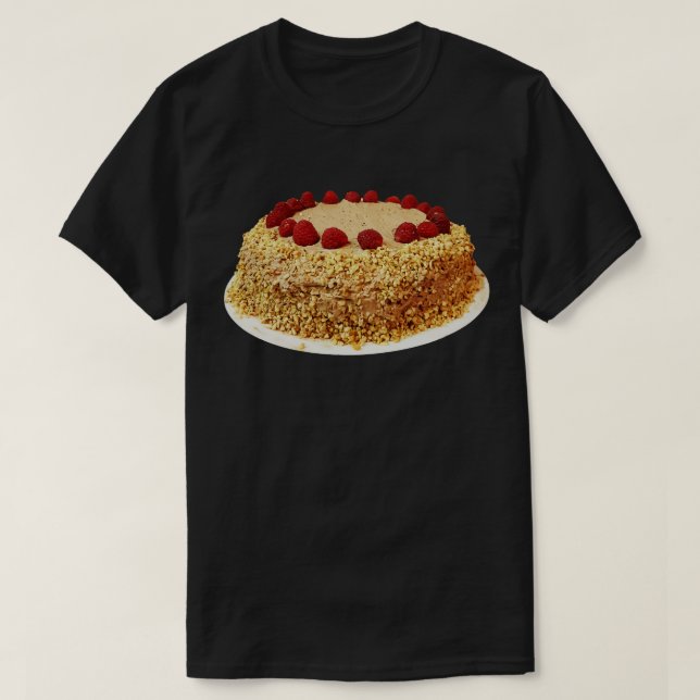 Camiseta Pastel de carne dulce escarchado con nueces picada (Diseño del anverso)