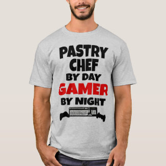 Camiseta Pastel de Chef por Jugador de Día por Noche