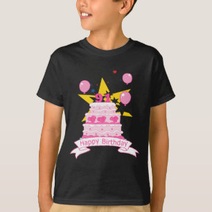 Camiseta Pastel de cumpleaños de 91 años