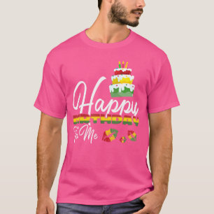 Camiseta Pastel de cumpleaños de Jamaica: Feliz cumpleaños