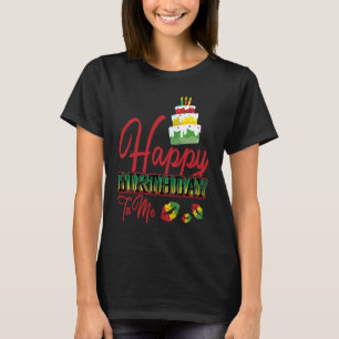 Camiseta Pastel de cumpleaños de Jamaica: Feliz cumpleaños