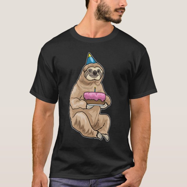 Camiseta Pastel de cumpleaños eslovaco (Anverso)