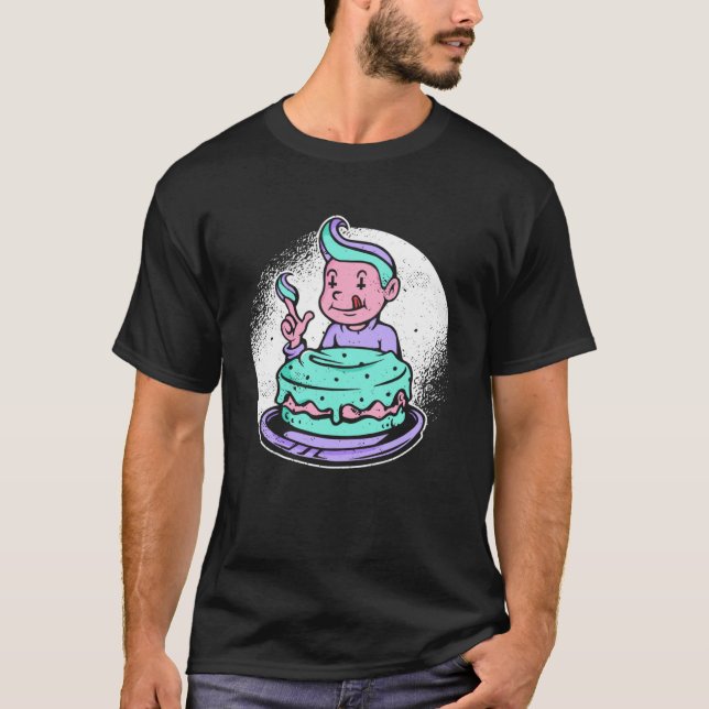 Camiseta Pastel de gótico Gótico Ropa Emo gótica estética (Anverso)