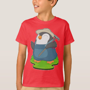 Camiseta Pastel de granjas de pingüino