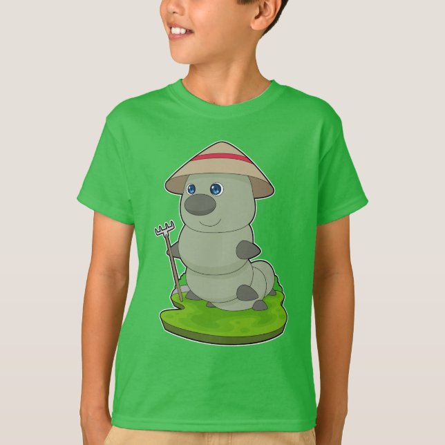 Camiseta Pastel de granjeros de oruga (Anverso)