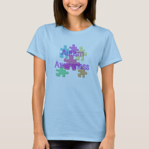 Camiseta Pastel de la conciencia del autismo