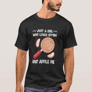 Camiseta pastel de manzana pastelería comida picante veneno