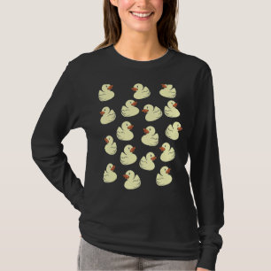 Camiseta Pastel De Patos De Bebé Para Chicas Y Niños Pequeñ