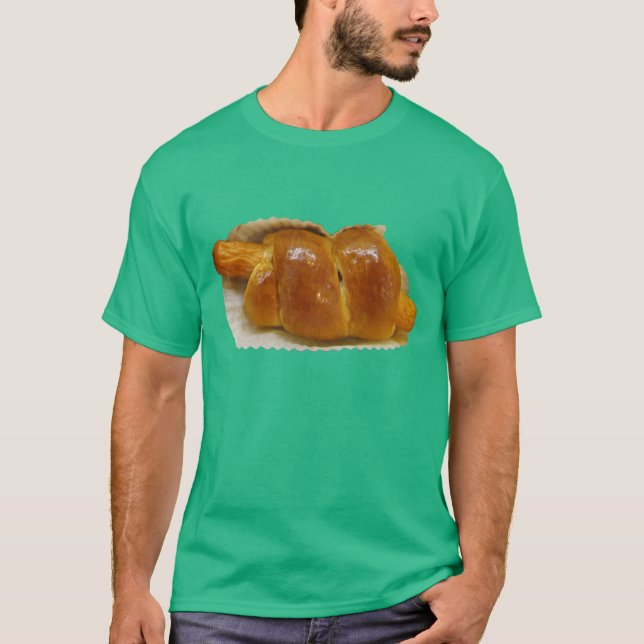 Camiseta Pastel de Perro caliente... Comida de postre asiát (Anverso)