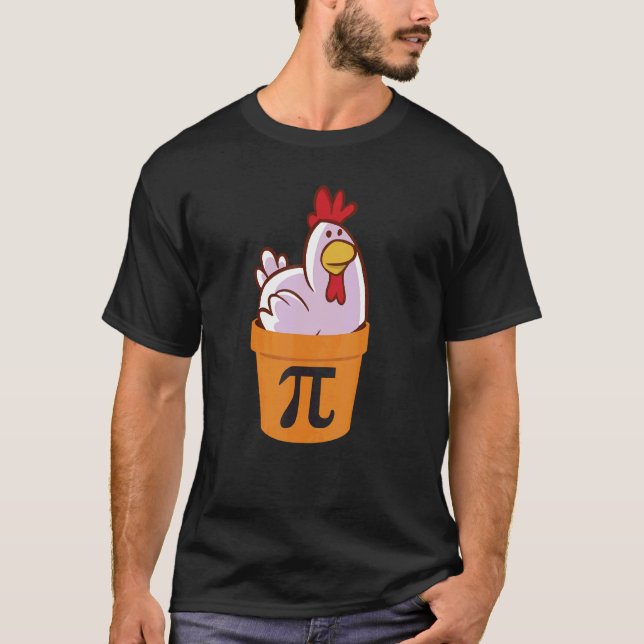 Camiseta Pastel De Pollo Pi  Math 3 14 Día De Math Pastel D (Anverso)