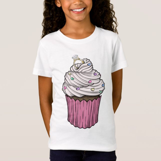 Camiseta Pastel de propuesta dulce (Anverso)