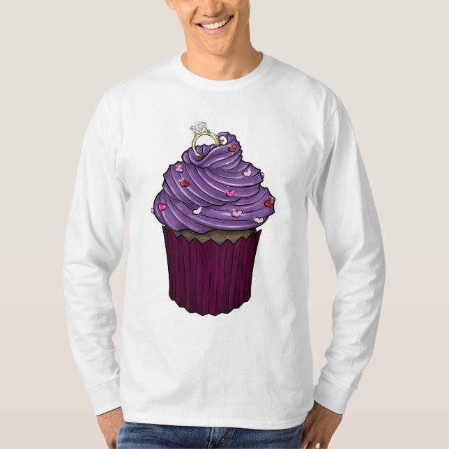Camiseta Pastel de propuesta dulce (Anverso)