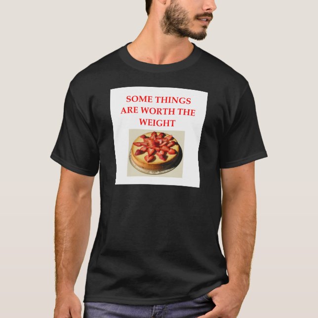 Camiseta pastel de queso (Anverso)