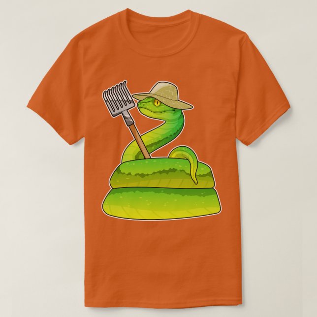 Camiseta Pastel de serpiente (Diseño del anverso)