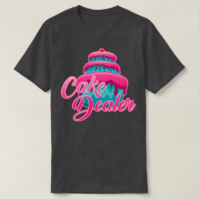 Camiseta Pastel de tarta crudo (Diseño del anverso)