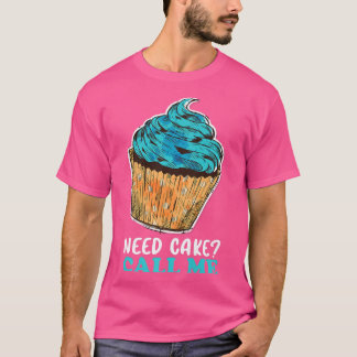 Camiseta Pastel de tarta de pan de pan de panadería Chef