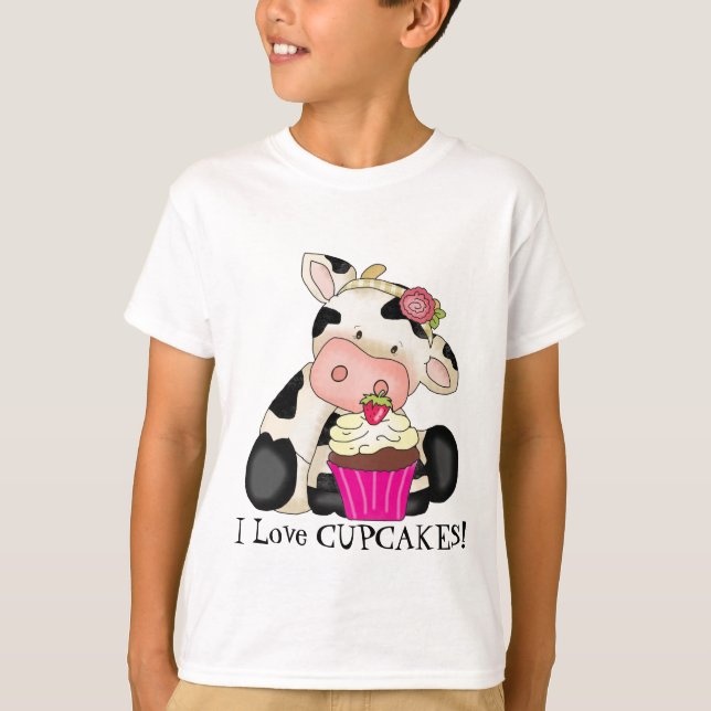 Camiseta Pastel de tarta de vaca sudadera (Anverso)