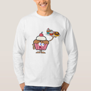 Camiseta Pastel de tarta dulce tu día