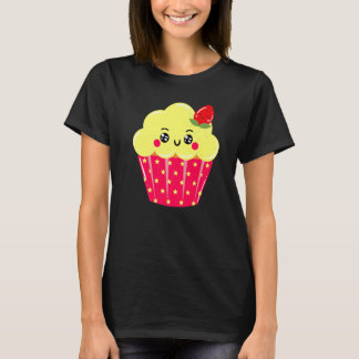 Camiseta Pastel de tarta Fresa Fairy Cake Pastry Chef Baker
