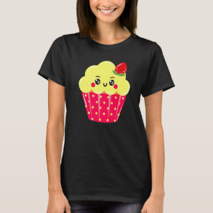 Camiseta Pastel de tarta Fresa Fairy Cake Pastry Chef Baker